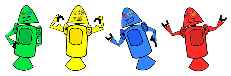 1o mascote do android